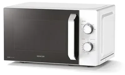 Immagine prodotto di SENCOR SMW 1918WH Forno a microonde, volume 20 l, 5 livelli di potenza, timer 35 minuti, potenza microonde 700 W, diametro piatto rotante: 255 mm