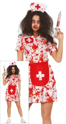 Produktbild von Guirca Blutiges Krankenschwesterkostüm  M  M