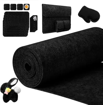 Obrázok produktu pre Plstená rola 30 cm x 300 cm x 3 mm, polyester, na tvorenie