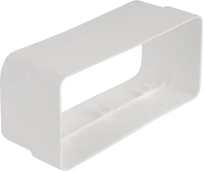 Zdjęcie produktu dla Płaski przewód o wymiarach 222 x 89 mm do 220 x 90 mm, element przejściowy, rura wentylacyjna kuchni