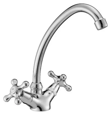 Immagine prodotto di PB Rubinetto da cucina in stile retrò V1900 Cromo