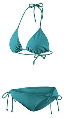 Produktbild von Beco Damen Triangel-Bikini Petrol Regular Fit mit seitlichen Bändern, gefüttert