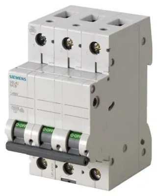 Image de Siemens Leitungsschutzschalter 3polig 32 A 400 V 5SL4332-6 (5SL4332-6)