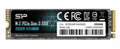 Image de Silicon Power A60 256 Go – SSD NVMe PCIe M.2 haute vitesse