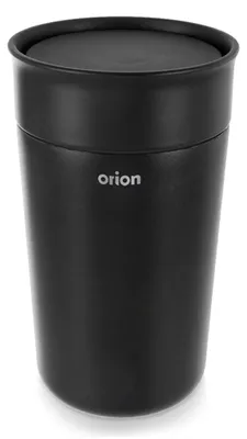 Immagine prodotto di Tazza termica da viaggio in acciaio inox, nera, 350 ml