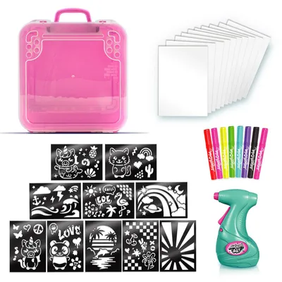 Produktbild von Canal Toys Airbrush Art Activity Case, Zeichenset für Kinder, 6 Jahr(e), Batterien erforderlich, Mehrfarbig