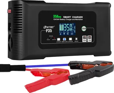 Obrázek produktu pro Nabíječka autobaterií, výstup 12V/24V, maximální nabíjecí proud, 35A-EU PLUG