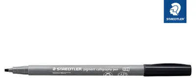 Zdjęcie produktu dla Staedtler pigment calligraphy pen 375, Czarny, 1 szt.