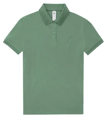 Productafbeelding van B&C - "My Polo 210" Poloshirt voor dames, model FK2942 (maat M), kleur: Amalfi groen
