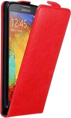 Obrázok produktu pre Cadorabo DE-121582, Samsung, Samsung Galaxy NOTE 3 NEO, Červená
