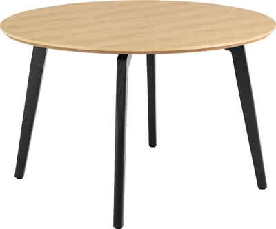 Image de Cadiz table de salle à manger 120x120cm nature.