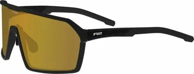 Produktbild von R2 Factor AT111A Black Matt/Brown/Gold Mirror/Photochromatic Fahrradbrille
