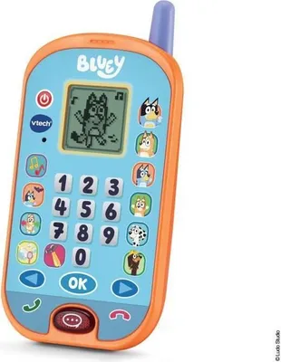 Image de Smartphone Interactif Bluey VTECH, Jouet Éducatif, Multicolore, Fonctionne avec Piles, 3+ Ans