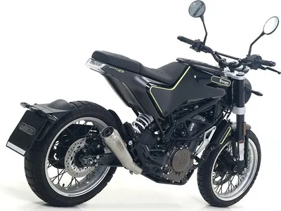 Immagine prodotto di Marmitta slip-on ARROW pro-race nichrom per Husqvarna Svartpilen / vitpilen 401