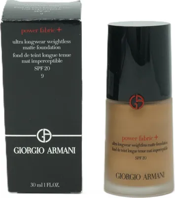 Produktbild von Giorgio Armani power fabric+ ultra longwear weightless matte Foundation SPF 20 9 30ml