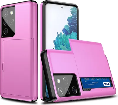 Produktbild von Schuthülle Bumper Backcover Für Samsung Galaxy S22 Ultra 5G Hülle Case Tasche Pink