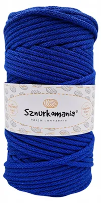 Obrázek produktu pro Bavlněná šňůra 5 mm 100 m na macramé chrpová