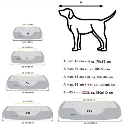 Produktbild von Famanu Hundebett Rechteckig - XXL Hundekissen - Optimaler Komfort - Abnehmbare Waschbare Hülle - 120 x 85 cm - Braun Grün