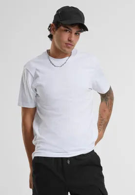Image de Urban Classics TB2684 | Basic Tee T-shirt Homme - Couleur : Blanc - Taille : S
