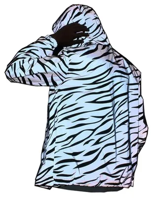 Produktbild von Reflektierende Lichtjacke für Herren und Damen - Wasserdichter Anorak