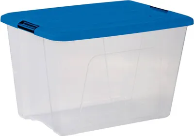 Obrázok produktu pre IRIS Ohyama Priehľadný box NTB 60,0 l priehľadný, modrý 39,5 x 57,5 x 36,5 cm