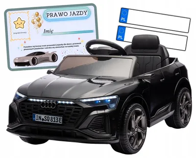 Zdjęcie produktu dla Auto na akumulator skóra pilot EVA samochód dla dzieci AUDI SQ8