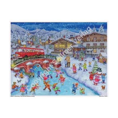 Immagine prodotto di Calendario dell'Avvento "Giochi e divertimento sulla neve"