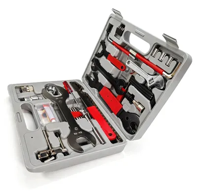 Image de Kit d'outils de 44 pièces pour l'entretien des vélos