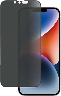 Produktbild von PanzerGlass ® Privacy Displayschutz iPhone 14 | 13 | 13 Pro | Ultra-Wide Fit, Apple, Apple - iPhone 14, Apple - iPhone 13, Apple - iPhone 13 Pro, Trockene Anwendung, Kratzresistent, Schockresistent, Antibakteriell, Transparent, 1 Stück(e)