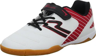 Produktbild von Sneakers Kinder-Sportschuh-Hallenschuh-Indoorschuh Weiß-Rot-Schwarz, Farbe:weiß, EU Größe:38