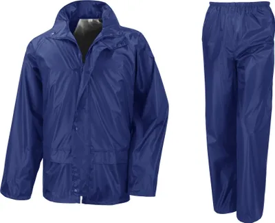 Produktbild von Result Core Herren Regenset, Hose und Jacke BC916 (S) (Königsblau)