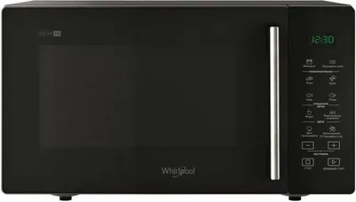 Produktbild von Whirlpool MWP 251 B, Arbeitsplatte, Solo-Mikrowelle, 25 l, 900 W, Eingebautes Display, Schwarz