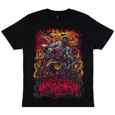 Produktbild von Bring Me The Horizon Zombie Army Black L T-Shirt