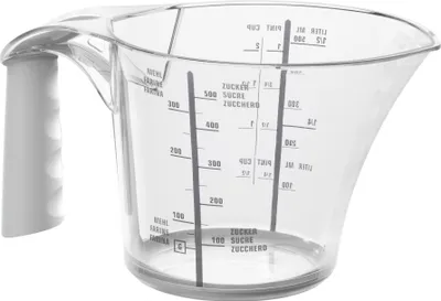 Obrázek produktu pro Odměrka 0,6 l LOFT, barva:bílá