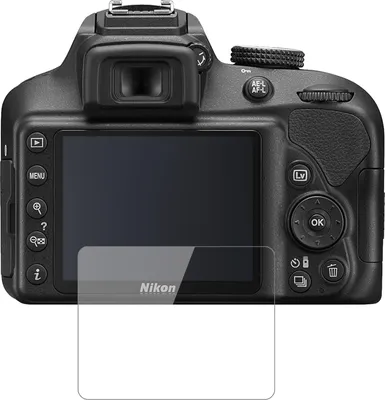 Obrázok produktu pre 2x ochranná fólia pre Nikon 3400 - Anti-Shock 9H fólia dipos Glass plastové sklo