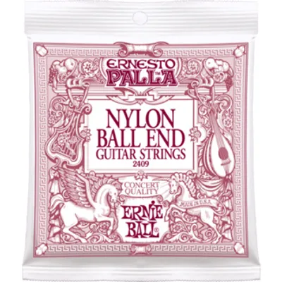 Obrázok produktu pre Ernie Ball P02409, Gitara, Nylon, akustický, 6 kusov