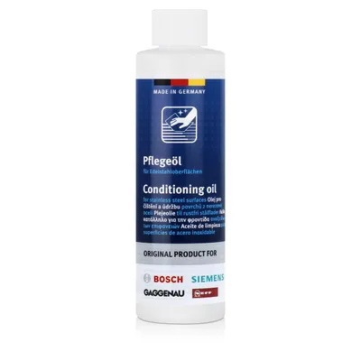 Produktbild von BSH Edelstahlpflegeöl 100ml - Für alle Edelstahl & Aluminium Flächen (1er Pack)