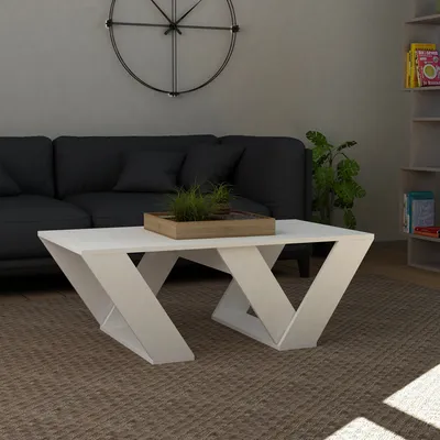 Produktbild von Skye Decor, Pipra - White, Couchtische, Weiß, 110 x 40 x 60 cm