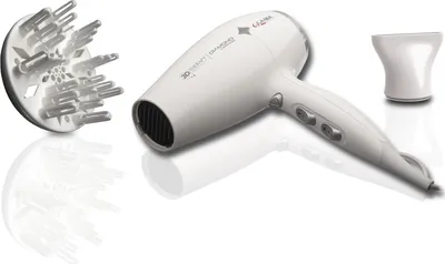 Image de GA.MA Diamond Caramic Ion sèche-cheveux 2200 W Blanc