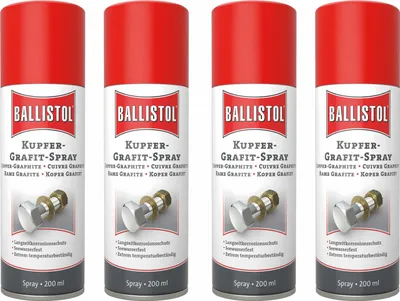 Produktbild von BALLISTOL Kupfer-Grafit Spray, 200 ml, 4 Stück