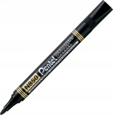 Immagine prodotto di Marcatore permanente Pentel N850, rotondo, nero