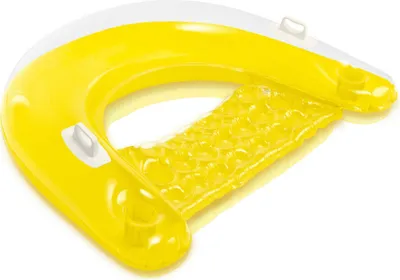 Produktbild von Intex Sit`n Float Gelb | Schwimmsessel Luftmatratze Badesitz Poollounge