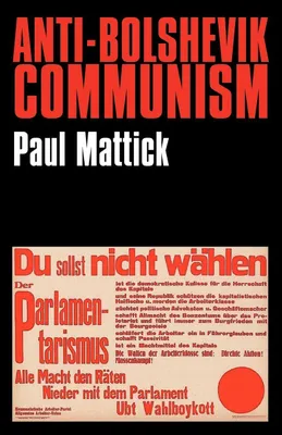 Produktbild von Anti-Bolshevik Communism