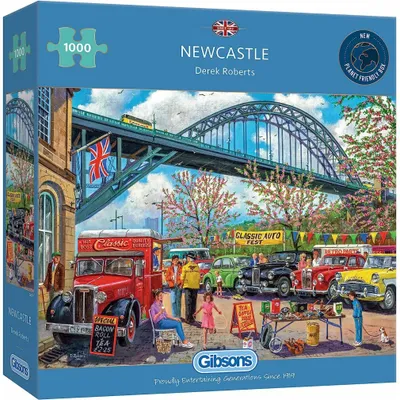 Zdjęcie produktu dla GIBSONS Puzzle Newcastle, Anglia 1000 Teile