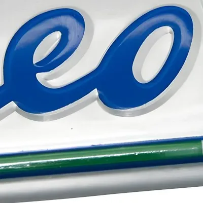 Obrázok produktu pre Odznak / emblém LeoVince kompatibilný s nálepkou náhradného dielu výfuku LeoVince, odolný voči teplu