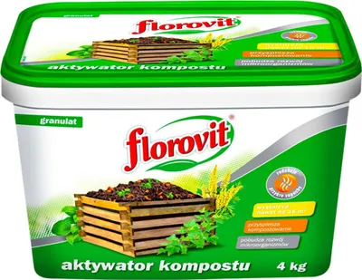 Zdjęcie produktu dla Florovit Aktywator Kompostu 4kg Użyźniacz Szybszy Kompost