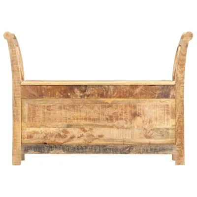 Zdjęcie produktu dla vidaXL Ławka do przedpokoju 103 x 33 x 72 cm lite drewno mango