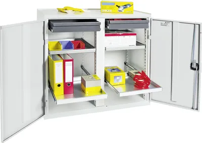 Zdjęcie produktu dla Szafka narzędziowa 2 SL 4FB 1000x1000x500 mm szara