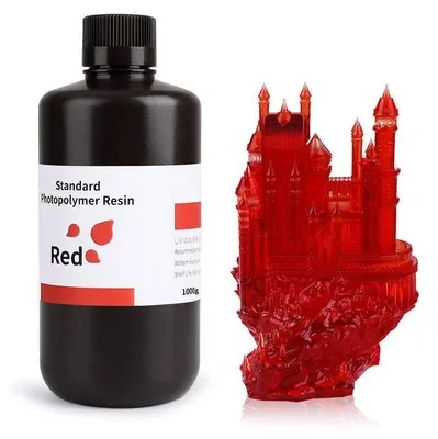 Produktbild von ELEGOO Standard Resin 1KG, Rot