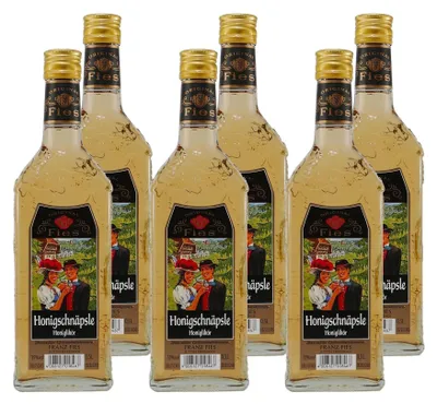 Produktbild von Fies Honigschnäpsle Honiglikör (6 x 0,5L)